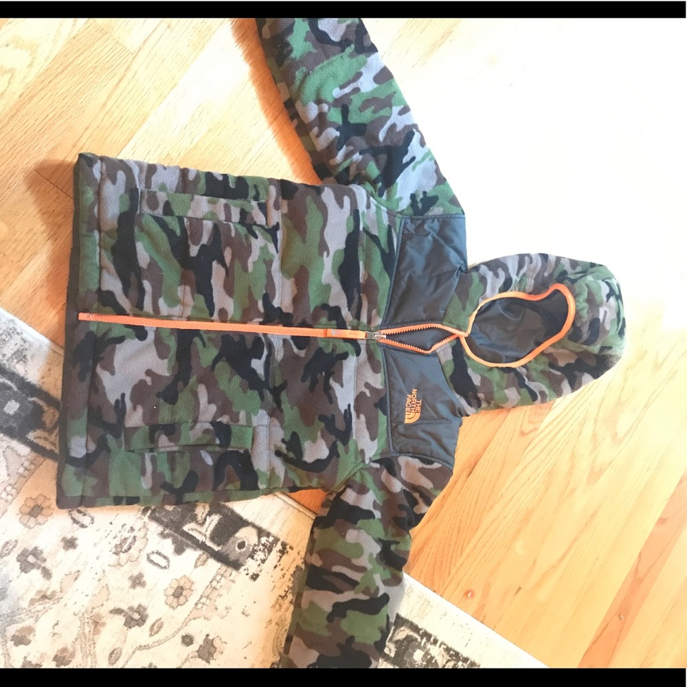 Boys reversible winter Northface coat
